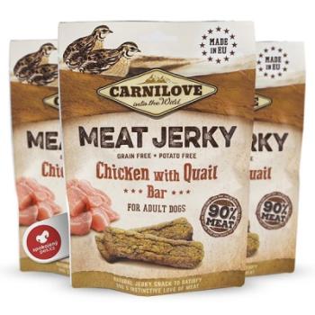 Carnilove Jerky Snack fürj & csirke 100 g kép