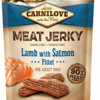 CARNILOVE Jerky Snack Lamb with Salmon Fillet bárány és lazac 100 g kép