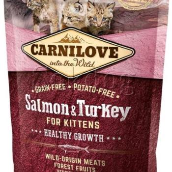 CARNILOVE Kitten salmon & turkey 400 g kép