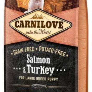 CARNILOVE Large Breed Puppy - Salmon & Turkey 12 kg kép