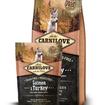 CarniLove Puppy Large Salmon & Turkey 1,5 kg kép