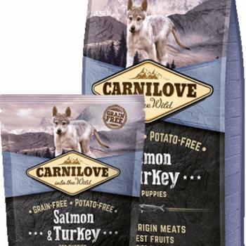 CarniLove Puppy Salmon & Turkey 1,5 kg kép