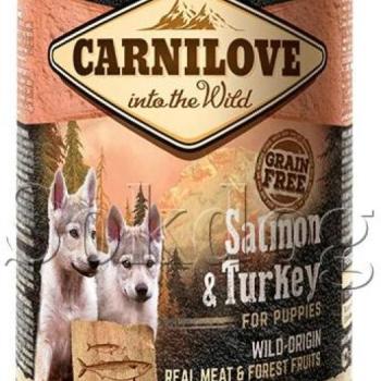 CARNILOVE Puppy - Salmon & Turkey 400 g kép