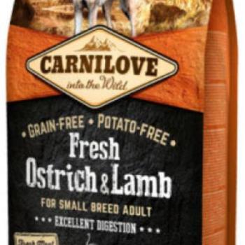 CARNILOVE Small Dog Excellent Digestion Ostrich & Lamb 6 kg kép