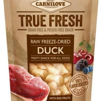 CARNILOVE True Fresh Raw Freeze-Dried kacsa bogyós gyümölcsökkel 40 g kép