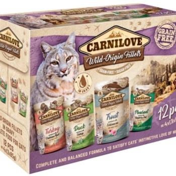 CARNILOVE Wild-Origin Fillets 12x85 g kép