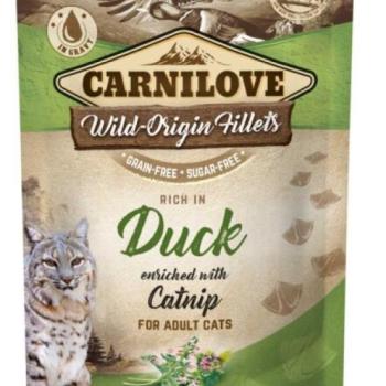 CARNILOVE Wild-Origin Fillets Adult duck 85 g kép