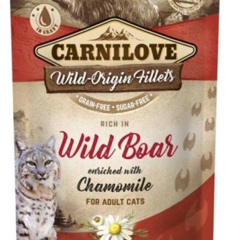 CARNILOVE Wild-Origin Fillets Adult wild boar 85 g kép