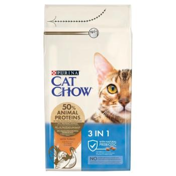 Cat Chow Adult 3in1 Pulykával 1,5 kg kép