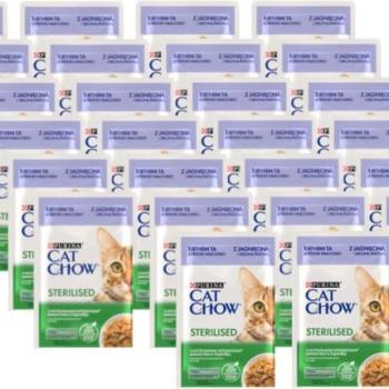 Cat Chow Sterilized lamb 26x85 g kép