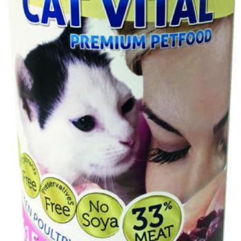 Cat Vital Kitten poultry and venison 415 g kép