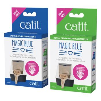 Catit Magic Blue légtisztító macskáknak, kezdőkészlet kép