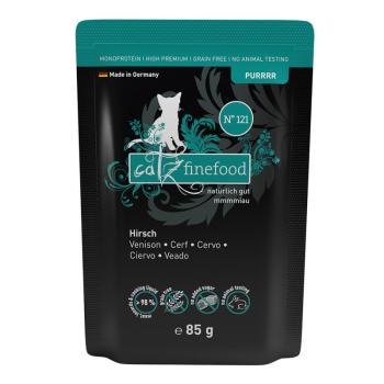 catz finefood Purrrr tasakos gazdaságos csomag 24 x 85 g - No. 121 szarvas kép