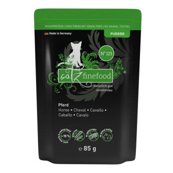 catz finefood Purrrr tasakos gazdaságos csomag 24 x 85 g - No. 123 ló kép