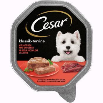 Cesar tálcás megapack 28 x 150 g - Klasszikusok: marha & máj kép