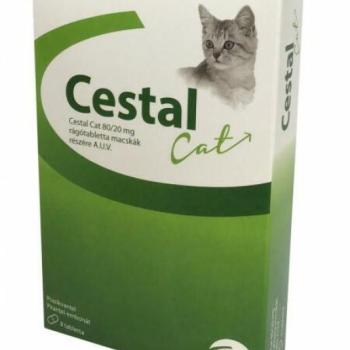 Cestal Cat féreghajtó rágótabletta 48 db kép