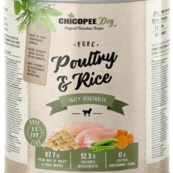 Chicopee Dog Adult Pure Poultry & Rice 800 g kép