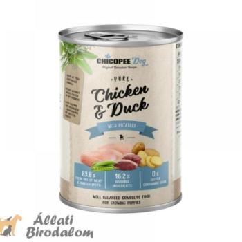 Chicopee Dog Junior Chicken&Duck 400 g kép