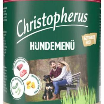 Christopherus Dog Menu Reindeer & Potatoes & Courgettes 400 g kép