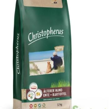 Christopherus Dog Senior Grainfree Duck & Potato 12 kg kép