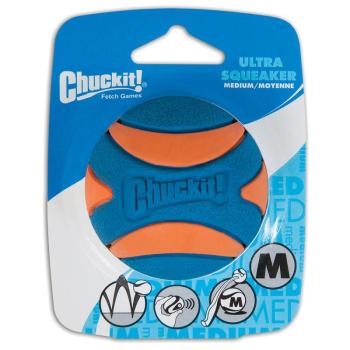 Chuckit! Ultra Squeaker Ball sípolós játéklabda kutyáknak- M: Ø 6,4 cm kép