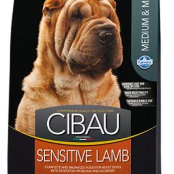 CIBAU Medium & Maxi Sensitive Lamb 12 kg kép