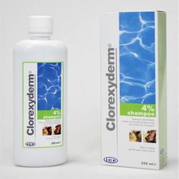 Clorexyderm 4%-os sampon 250ml kép