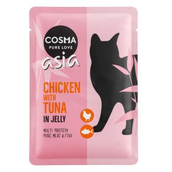 Cosma Asia frissentartó tasakban gazdaságos csomag 24 x 100 g - Csirke & tonhal kép