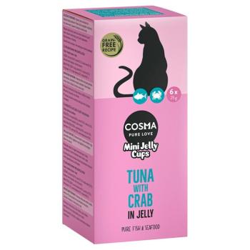 Cosma Mini Jelly Cups 24 x 25 g  - Tonhal & rák kép