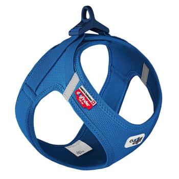 Curli Vest Clasp Air-Mesh hám kutyáknak, kék, 30,2 - 33,8 cm mellkaskörfogat kép