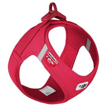 Curli Vest Clasp Air-Mesh hám kutyáknak, piros, 30,2 - 33,8 cm mellkaskörfogat kép