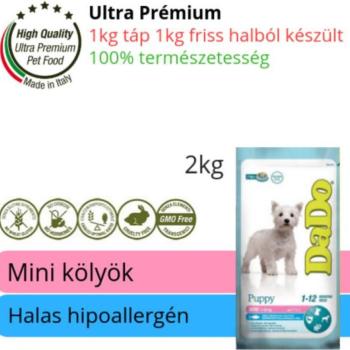 DaDo Adult Mini Breed Fish & Rice 2 kg kép