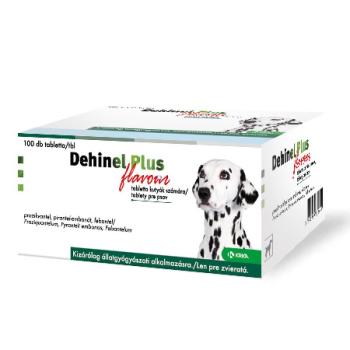 Dehinel Plus Flavour tabletta 100 db kép