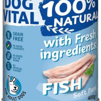DOG VITAL Fish paté 400 g kép