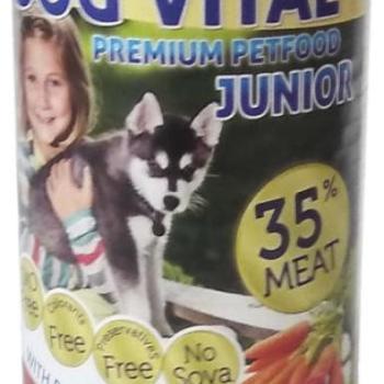 DOG VITAL Junior Beef & Carrot 1240 g kép