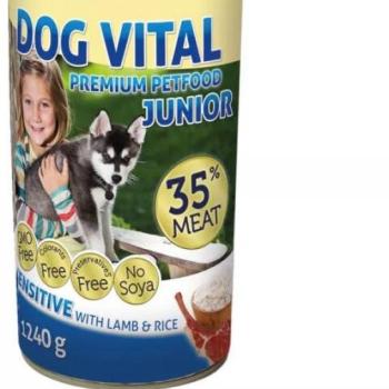 DOG VITAL Junior lamb & rice 1240 g kép