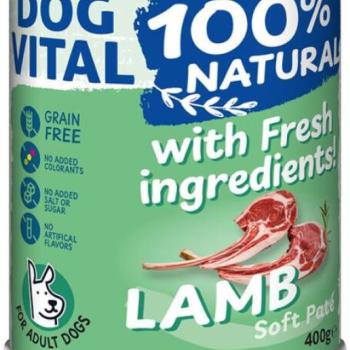 DOG VITAL Lamb paté 400 g kép
