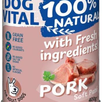 DOG VITAL Pork paté 400 g kép