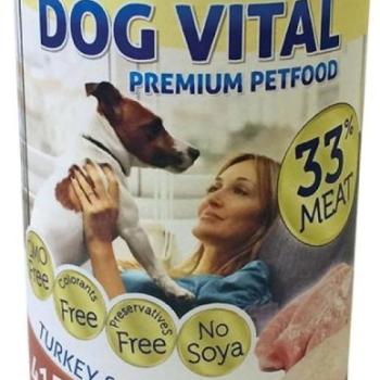 DOG VITAL Turkey Duck 415 g kép