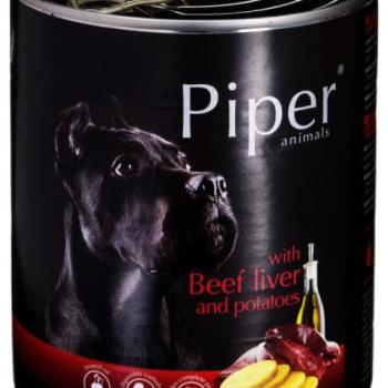 Dolina Noteci Piper with beef liver and earthy dog 800 g kép