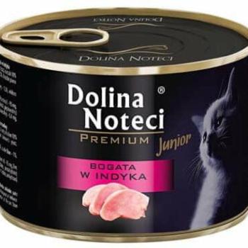 Dolina Noteci Premium Junior rich in turkey 185 g kép