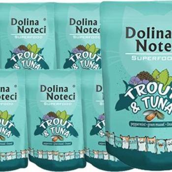 Dolina Noteci Superfood trout & tuna 10x85 g kép