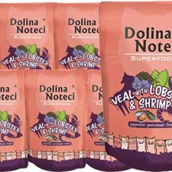 Dolina Noteci Superfood veal with lobster & shrimp 10x85 g kép