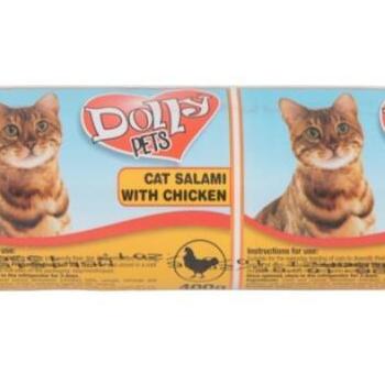 Dolly Cat chicken salami 400 g kép