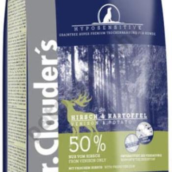 Dr.Clauder's Adult Hyposensitive Venison & Potato 11,5 kg kép