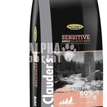 Dr.Clauder's Adult Sensitive Salmon & Rice 20 kg kép