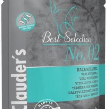 Dr.Clauder's Best Selection No.02 veal with apple 85 g kép