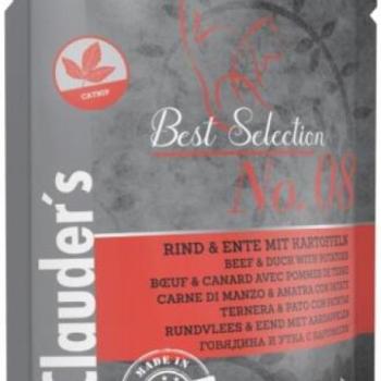 Dr.Clauder's Best Selection No.08 beef & duck with potatoes 85 g kép