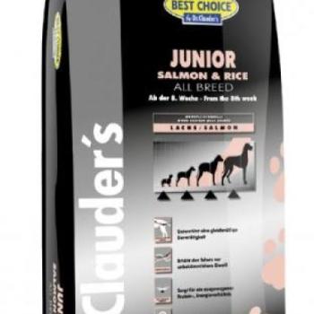 Dr.Clauder's Junior Sensitive Salmon & Rice 20 kg kép