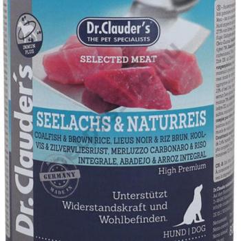 Dr.Clauder's Selected Meat Black Cod & Brown Rice 800 g kép